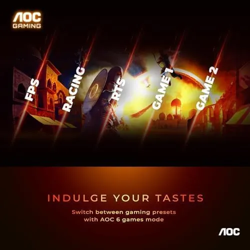 Aoc Q27g4xn Monitor Para Juegos De 27 , 2k Qhd 2560x1440,...