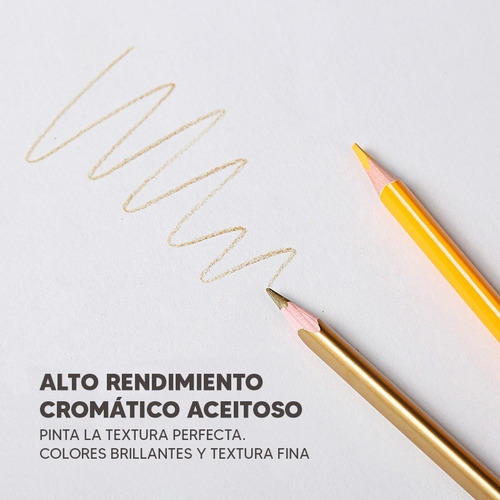 Imagen 5 de 10 de Lápices De Colores Giorgione Set 12pcs Caja Metalico