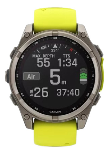 Monitor 0100290620 Fénix 8 47mm Solar Garmin Amarillo M/xxl