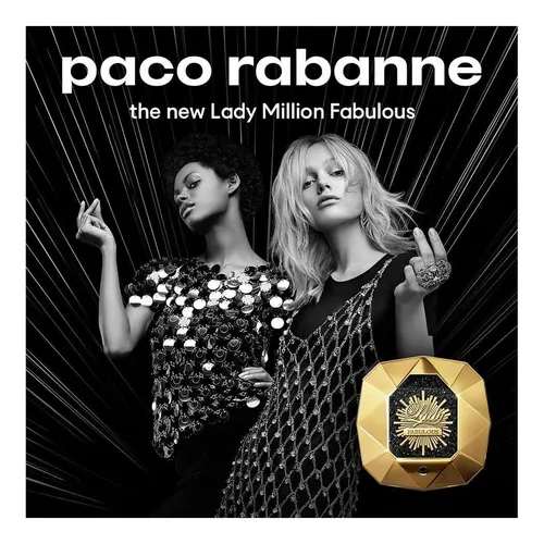 Lady Million Fabulous Paco Rabanne Edp para mujer, 80 ml