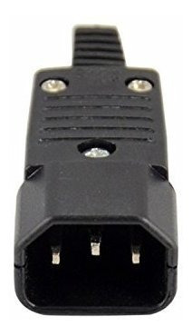 Toptekits Iec C14 Conector Del Cable De Alimentacion, Iec 3