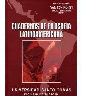 Cuadernos De Filosofía Latinoamericana No 91