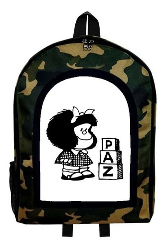 Mochila Camuflada Mafalda Modelo 5