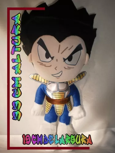 Boneco Dragon Ball - Vegeta Em Feltro