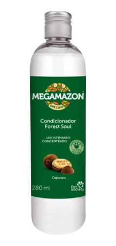 Condicionador Megamazon Forestsoul Cupuaçu Pet Society 280ml