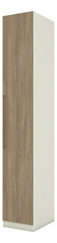 Guarda Roupa Modulado 01 Porta Predileto Henn Cor Areia HP com Jequitiba