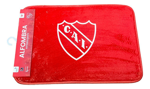 Alfombra Antideslizante Estudiantes Para Baño Pieza Y +++ Color Rojo Independiente