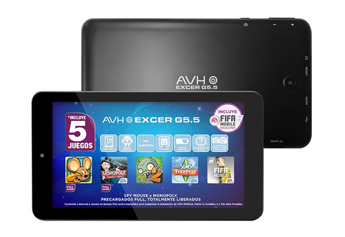 Tablet Avh 7p Excer G5.5 Quadcore 16gb Electronic Arts