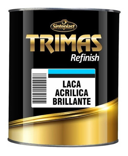 Lacaa Acrilicaa Blanco Brillante Trimass Sinteplastt X 1 Lts