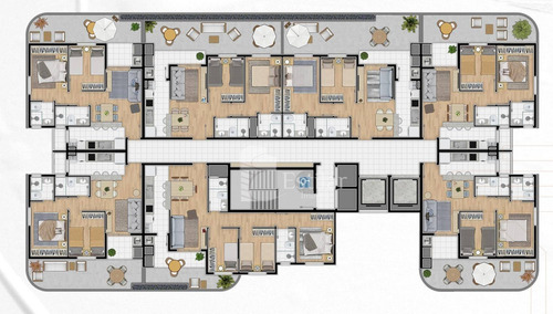 Imagem 20 de 30 de Apartamento 02 Quartos (01 Suíte) No São Pedro, São José Dos Pinhais - Ap3288