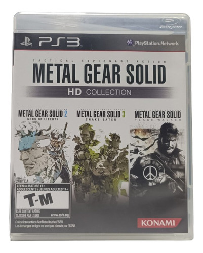 Metal Gear Solid Hd Collection Para Playstation 3 (usado)