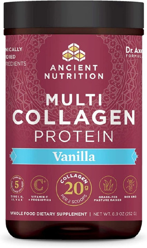 Dr. Axe Ancient Nutrition Multi Collagen Protein Elige Sabor