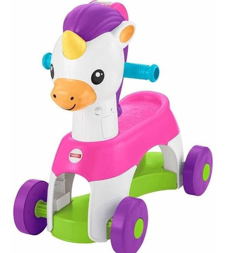 Rollin Tunes Montable Unicornio Fisher Price, Envío Gratis!!