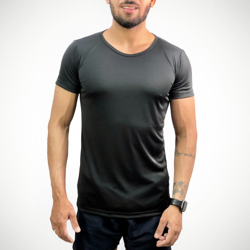 Imagem 2 de 5 de Kit 3 Camiseta Masculina Academia
