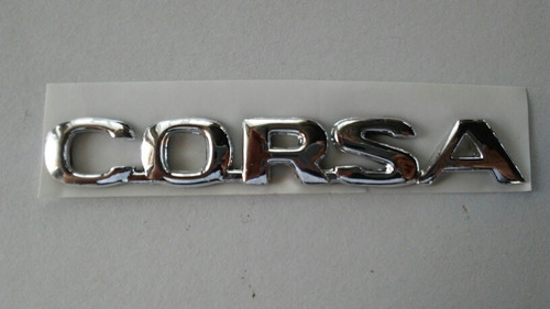 Emblema Letras Corsa Chevrolet Adhesiva