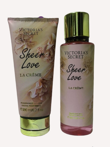 Hermoso Kit Vs Sheer Love De Dama - Unidad a $16250