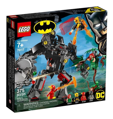 Lego Batman Mech Vs Poyson Ivy Mech Flash 475pz Nueva Sella 