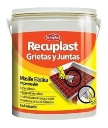 Recuplast Masilla Sella Grietas Y Juntas 1kg Mataderos