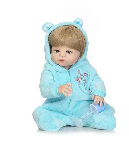 Bebe Reborn Menino 100% Silicone Sob Encomenda 10 A 45 Dias