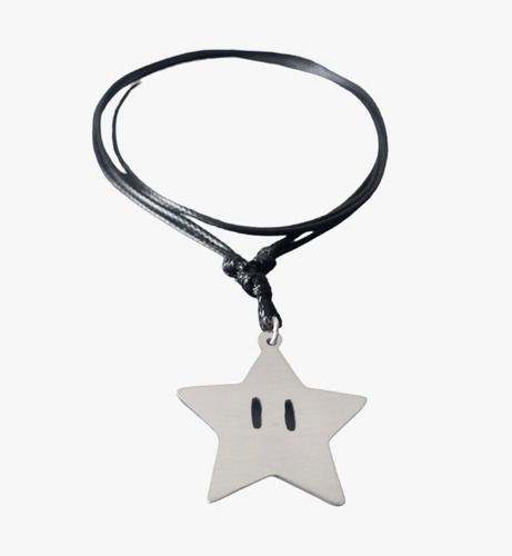 Dije Súper Mario Bros Estrella Collar