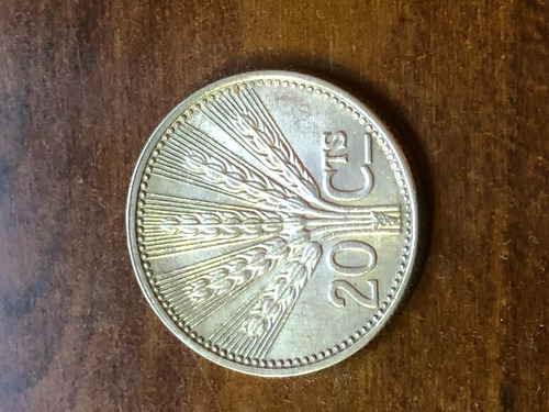 Robmar-uruguay.20 Cent De 1942 Plata 720-3g.-clasificada-21