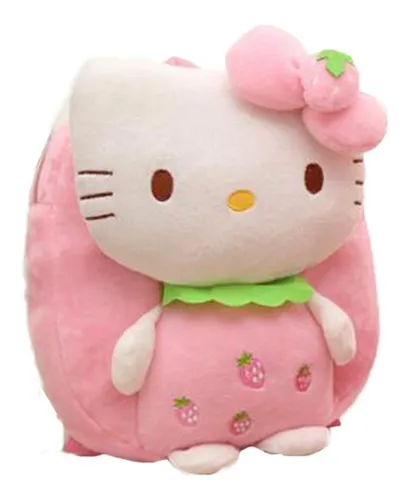 Mochila hello kitty peluche cheap