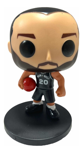 Figura Manu Ginobili Leyenda Mundial + Ganador Argentino Nba