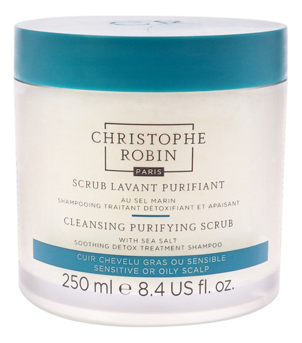 Exfoliante Purificador Limpiador Con Sal Marina De Christoph