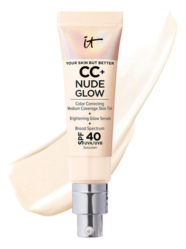 Foundation It Cosmetics Cc+ Nude Glow, Spf 40, 30 Ml, Color