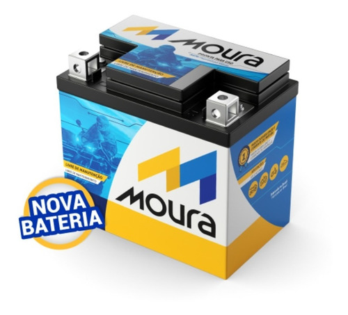 Bateria Moto Moura Gel Ma5d 5ah Original Honda Titan150 125 