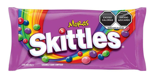 Caramelos Skittles Moras 1 Pieza 54.4g