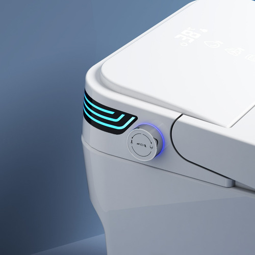 Vaso Sanitário Inteligente Luxo Smart Toilet Bacia Sanitária Cor Branco