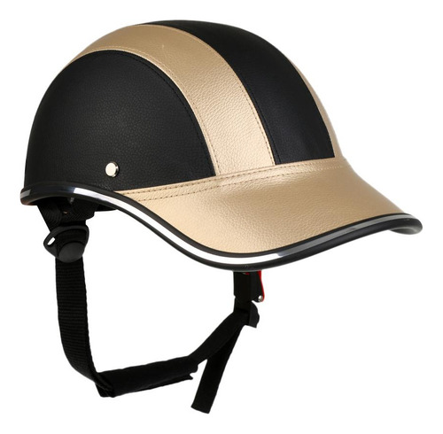 Sombrero De Béisbol Clásico De Piel Sintética Para Motocicle