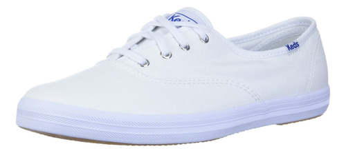 Keds - Tenis Keds Champion De Tela Para Mujer, Blanco, 6