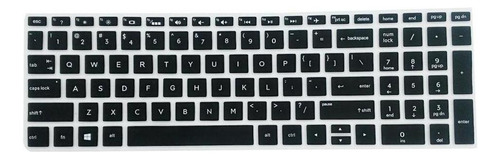 Protector De Teclado Hp Ultrafino De Silicona Suave,