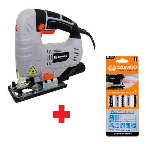 Sierra Caladora Daewoo Laser 800w Vel Variable + Kit Hojas