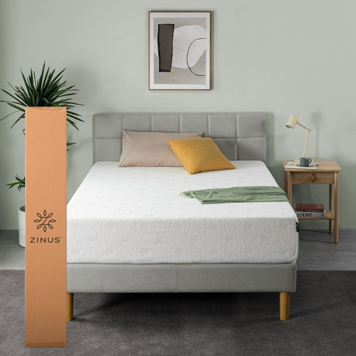 Zinus | Colchón Matrimonial Memory Foam 30 Cm Alivia Presión