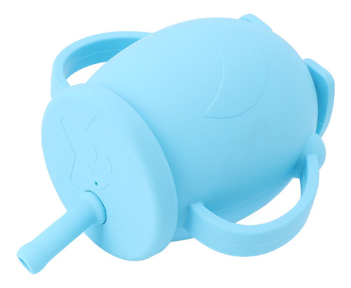 Vaso De Silicona Con Pajita Para Sorber, 230 Ml, Tazas De En