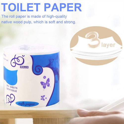 Imagen 11 de 12 de De Papel Higiénico De Papel Higiénico Paquete Toallas De