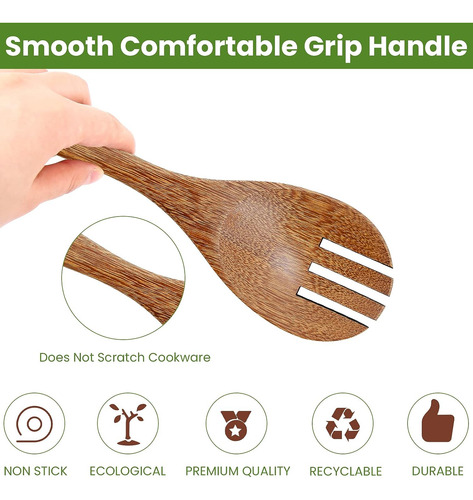 Utensilios Para Servir Ensaladas Para Cocina, Tenedores De E