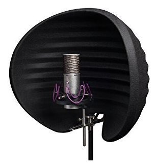 Filtro Reflex Para Microfono Portatil Color Negro 4p