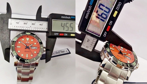 Relógio Orient Automático Poseidon F49ss014 O1sx Oficial