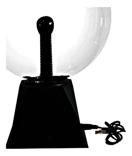 Luz De Bola De Plasma De Nebulosa Alimentada Por Usb 5 Pulgs