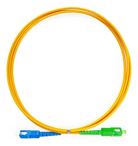 Jumper Fibra Óptica Sc/upc Sc/apc Monomodo Simplex 1mt Paq.5