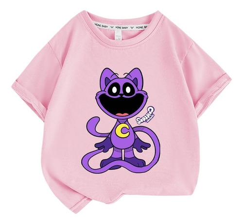 Playera - Camiseta Poppy Playtime 3 Smiling Critters Logo