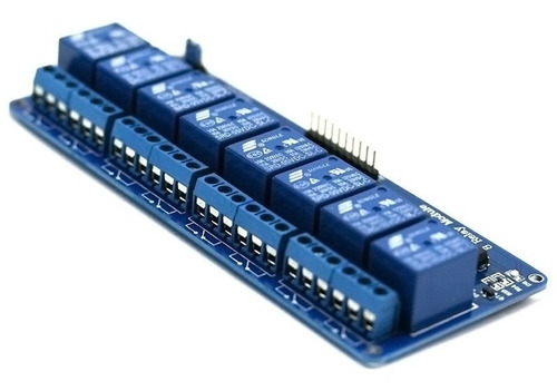 Módulo Relé Rele 8 Canais 5v Arduino Pic Arm Raspberry Novo