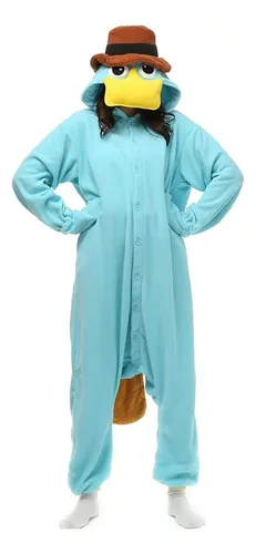 C Pijama De Ornitorrinco Para Mujer, Disfraz De Anime, Cosplay