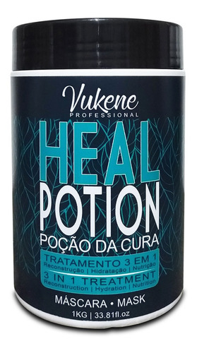 Vukene Heal Potion Poção Da Cura Máscara 3 Em 1 1kg