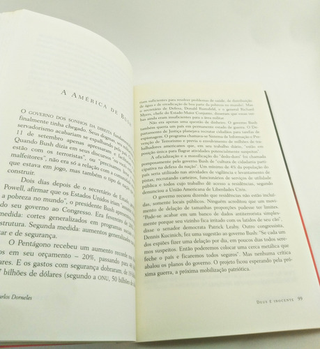 Livro Deus É Inocente, A Imprensa, Não - Carlos Dorneles (Usado)