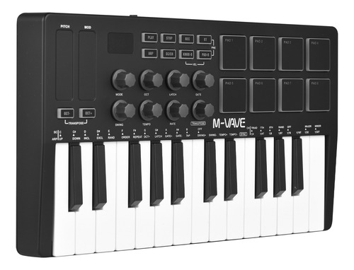 Teclas De Controlador Midi Teclado De Control Rgb 8 8 Midi